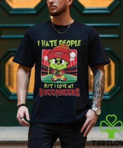 Santa Grinch Chibi I Hate People But I Love My Tampa Bay Buccaneers t shirt