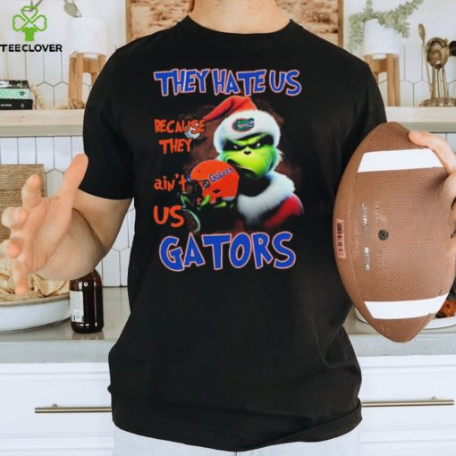 Santa Grinch Christmas They Hate Us Because Ain’t Us Florida Gators Shirt