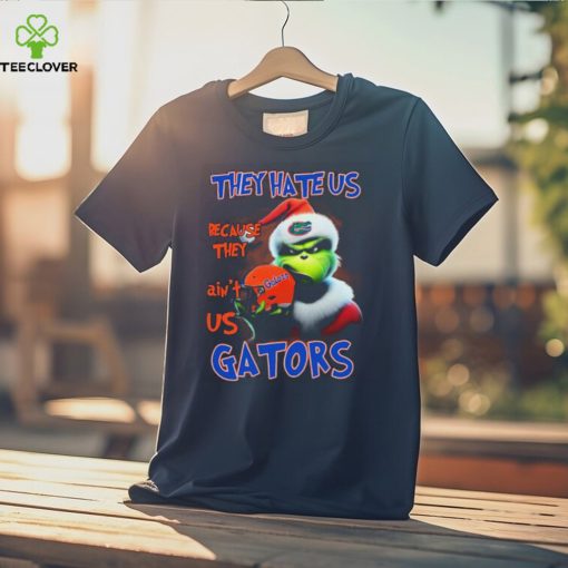 Santa Grinch Christmas They Hate Us Because Ain’t Us Florida Gators Shirt