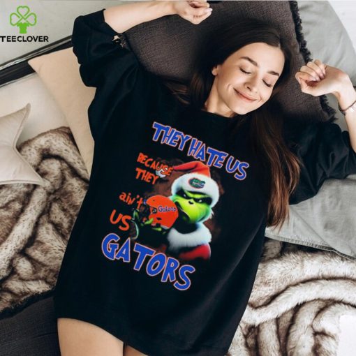 Santa Grinch Christmas They Hate Us Because Ain’t Us Florida Gators Shirt