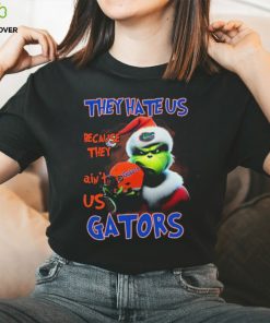 Santa Grinch Christmas They Hate Us Because Ain’t Us Florida Gators Shirt