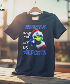 Santa Grinch Christmas They Hate Us Because Ain’t Us Kentucky Wildcats Shirt