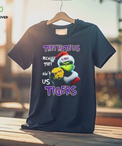 Santa Grinch Christmas They Hate Us Because Ain’t Us LSU Tigers Shirt