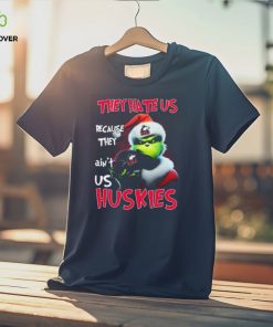 Santa Grinch Christmas They Hate Us Because Ain’t Us Northern Illinois Huskies Shirt