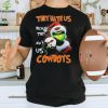 Santa Grinch Christmas They Hate Us Because Ain’t Us Georgia Bulldogs Shirt