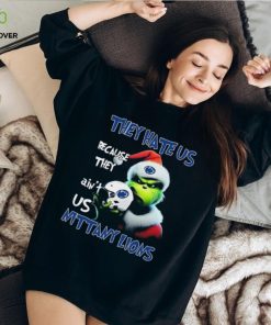 Santa Grinch Christmas They Hate Us Because Ain’t Us Penn State Nittany Lions Shirt