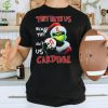 Christmas Santa Grinch They Hate Us Because Ain’t Us Notre Dame Football Shirt