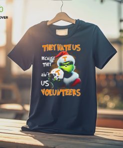 Santa Grinch Christmas They Hate Us Because Ain’t Us Tennessee Volunteers Shirt