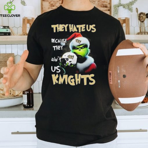 Santa Grinch Christmas They Hate Us Because Ain’t Us UCF Knights Shirt