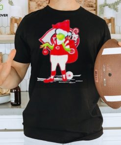 Santa Grinch Cincinnati Reds Gift Christmas Shirt
