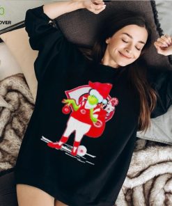 Santa Grinch Cincinnati Reds Gift Christmas Shirt