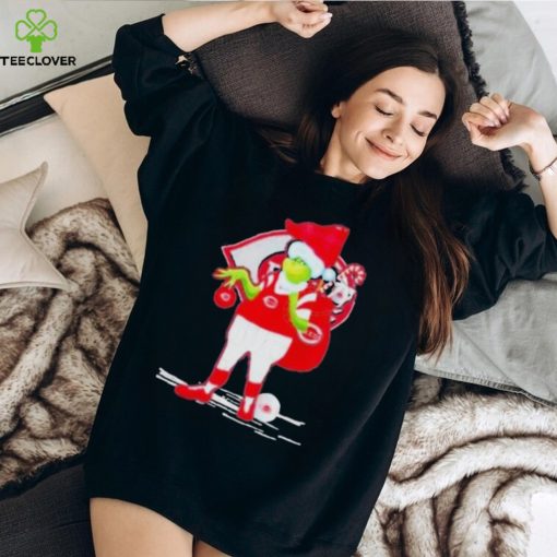 Santa Grinch Cincinnati Reds Gift Christmas Shirt