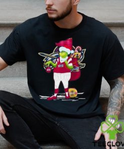 Santa Grinch Cleveland Cavaliers Gift Christmas Shirt