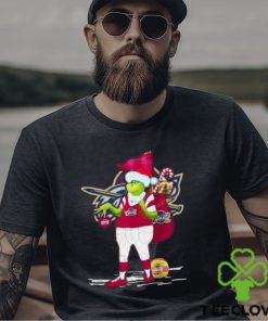 Santa Grinch Cleveland Cavaliers Gift Christmas Shirt