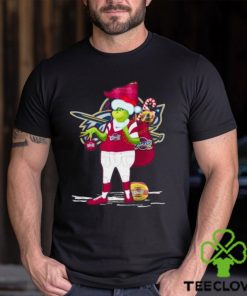 Santa Grinch Cleveland Cavaliers Gift Christmas Shirt