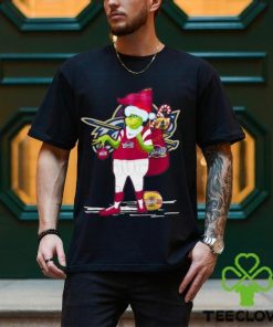Santa Grinch Cleveland Cavaliers Gift Christmas Shirt