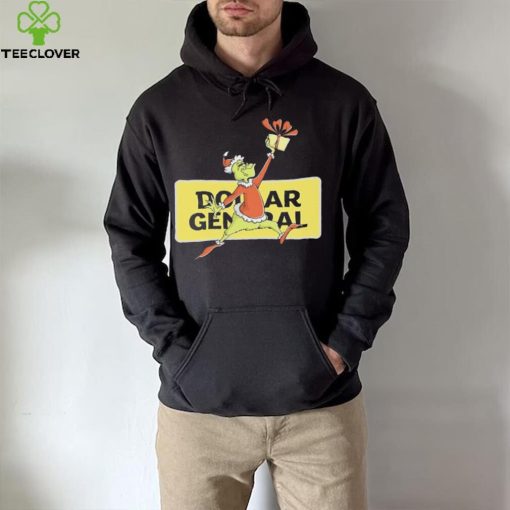 Santa Grinch Dabbing Dollar General hoodie, sweater, longsleeve, shirt v-neck, t-shirt