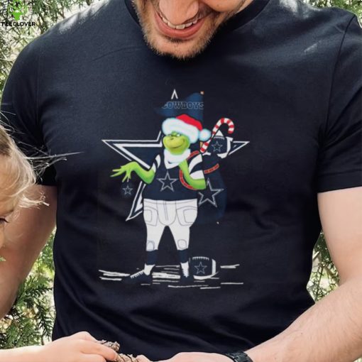 Santa Grinch Dallas Cowboys Gift Christmas 2023 Shirt