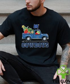 Santa Grinch Drive Truck Dallas Cowboys Christmas Shirt