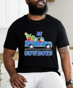 Santa Grinch Drive Truck Dallas Cowboys Christmas Sweater