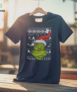 Santa Grinch Face Christmas Shirt