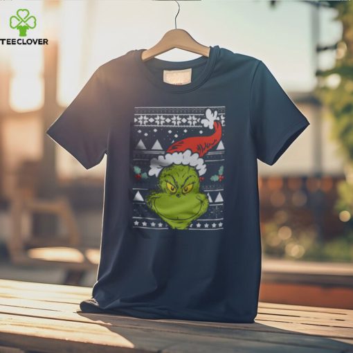 Santa Grinch Face Christmas Shirt