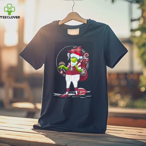 Santa Grinch Florida State Seminoles Gift Christmas Shirt