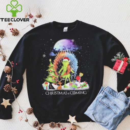 Santa Grinch Game Of Thrones Christmas Is Coming Shirt