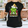 Santa Grinch Hand Love Pittsburgh Steelers Christmas Shirt