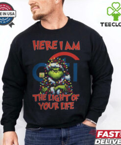 Santa Grinch Here I Am Citi Bank The Light Of Your Life Christmas Light Shirt