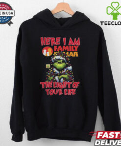 Santa Grinch Here I Am Family Dollar The Light Of Your Life Christmas Light Shirt Shirt