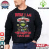 Santa Grinch Here I Am Walgreens The Light Of Your Life Christmas Light Shirt