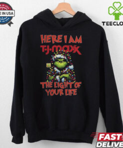 Santa Grinch Here I Am T.J. Maxx The Light Of Your Life Christmas Light Shirt