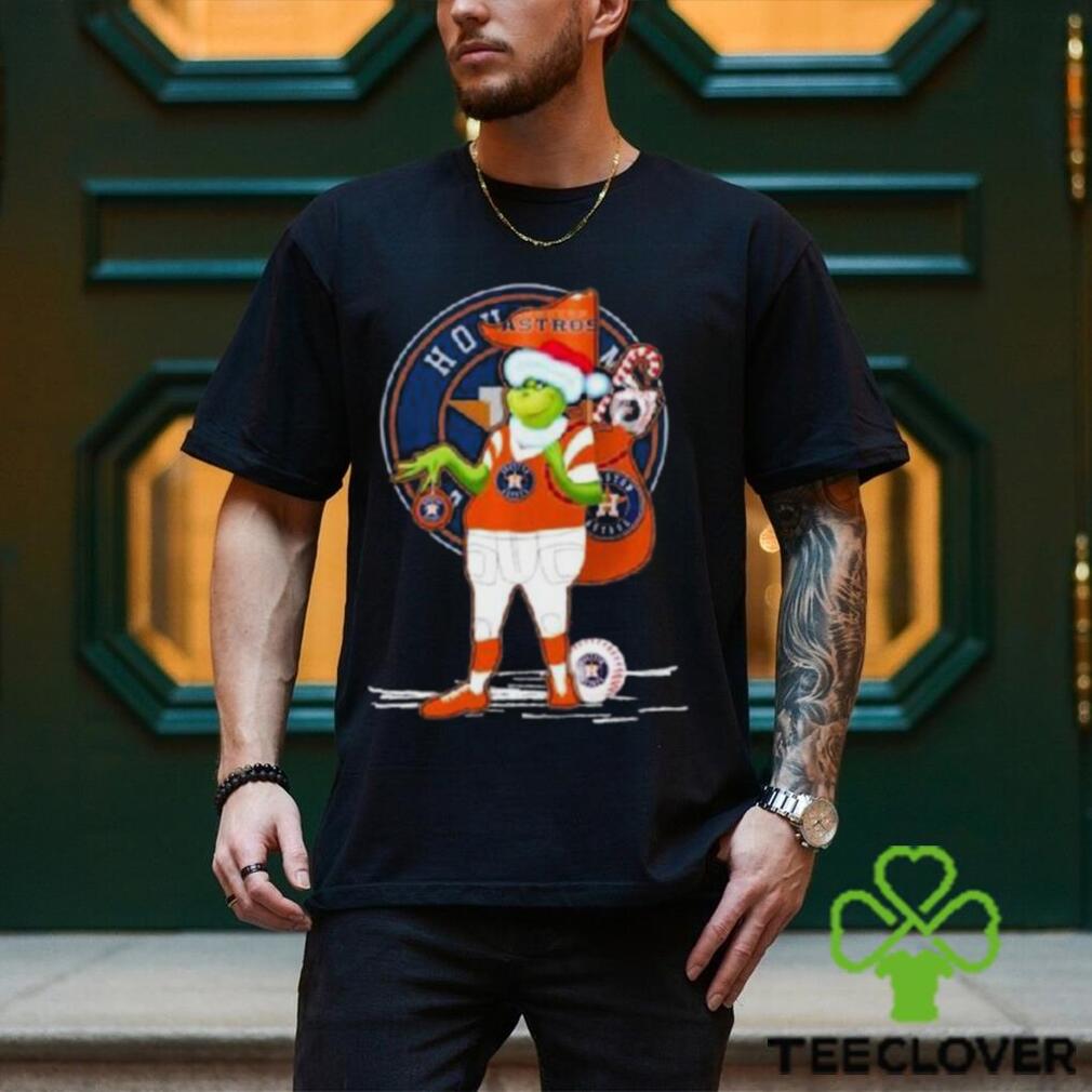 Santa Grinch Houston Astros Gift Christmas Shirt Santa Grinch Houston Astros Gift Christmas Shirt