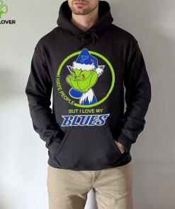 Santa Grinch I Hate People But I Love My St Louis Blues 2023 Shirt