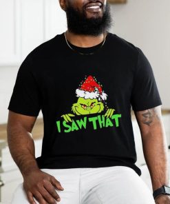 Santa Grinch I Saw That Merry Christmas 2023 Shirt