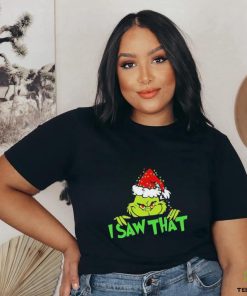 Santa Grinch I Saw That Merry Christmas 2023 Shirt