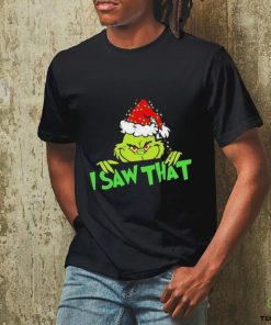 Santa Grinch I Saw That Merry Christmas 2023 Shirt