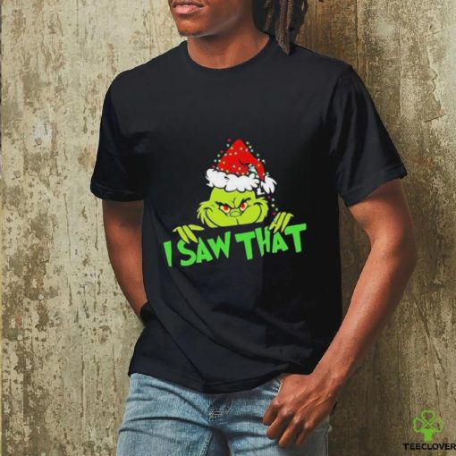 Santa Grinch I Saw That Merry Christmas 2023 Shirt