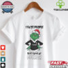 Santa Grinch I hate people but I love my Man City 2024 shirt