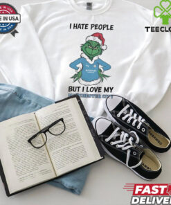 Santa Grinch I hate people but I love my Manchester City 2024 shirt