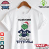 Santa Grinch I hate people but I love my Westham 2024 shirt