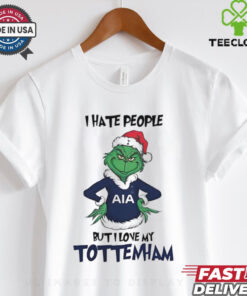 Santa Grinch I hate people but I love my TottemHam 2024 shirt