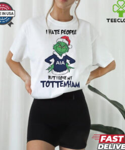 Santa Grinch I hate people but I love my TottemHam 2024 shirt