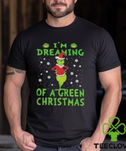 Santa Grinch I’m dreaming of a green Christmas shirt