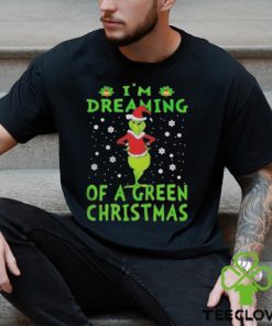 Santa Grinch I’m dreaming of a green Christmas shirt