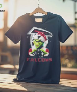 Santa Grinch Love Atlanta Falcons Christmas Shirt