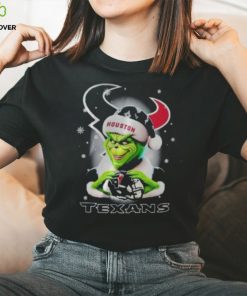 Santa Grinch Love Houston Texans Christmas Shirt