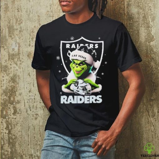 Santa Grinch Love Las Vegas Raiders Christmas Shirt