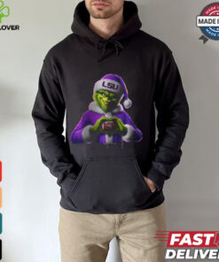 Santa Grinch Love Lsu Football Shirt